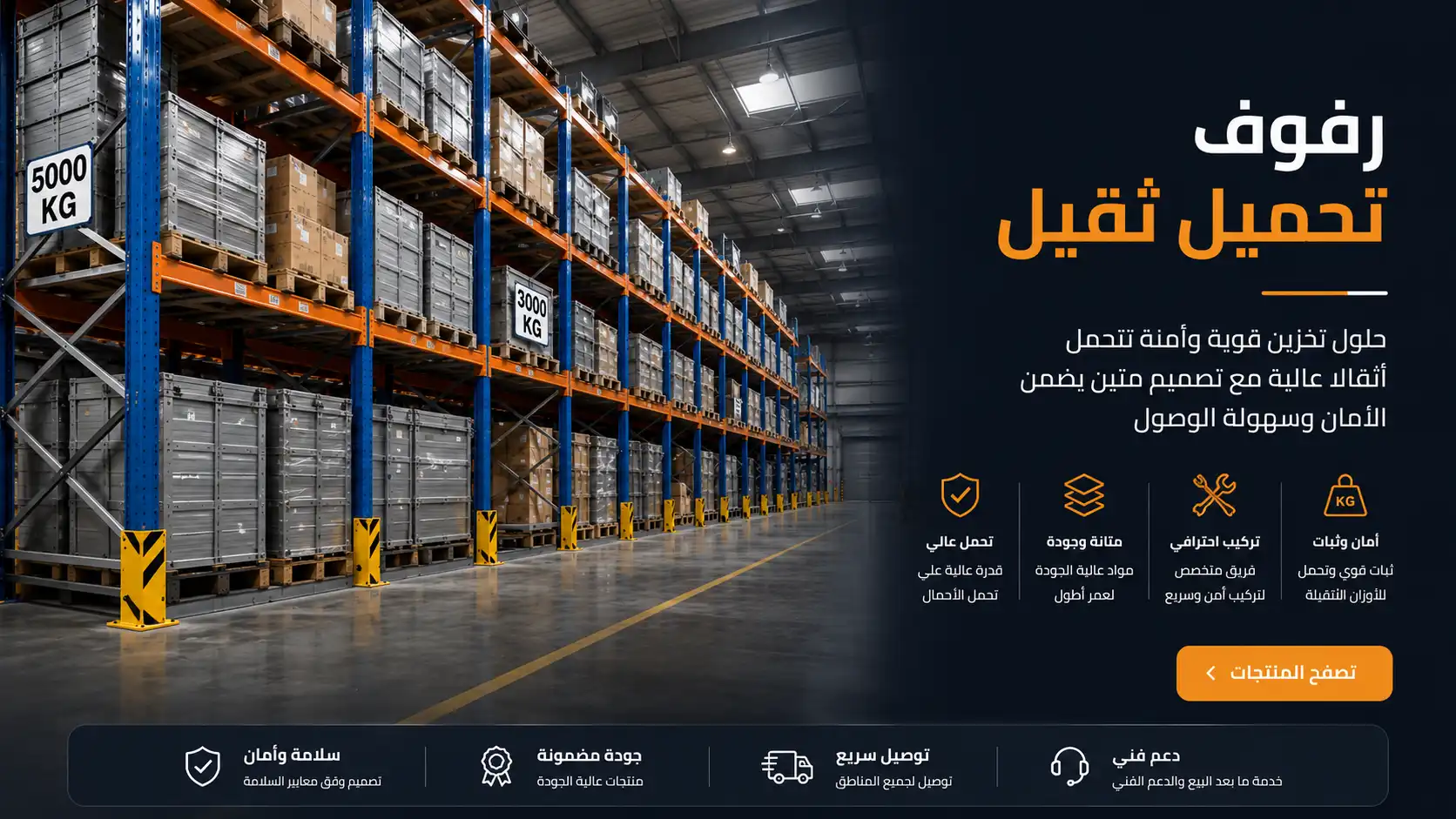 Heavy Duty Shelves category image