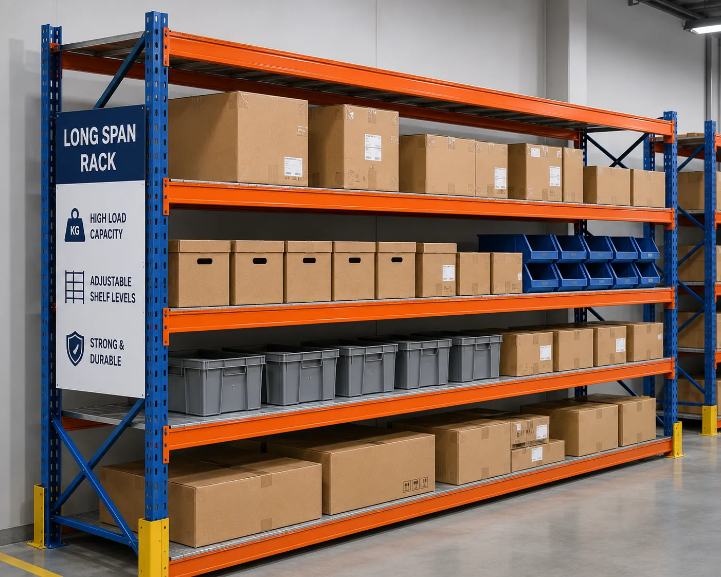 Long Span Warehouse Rack by World of Shelves