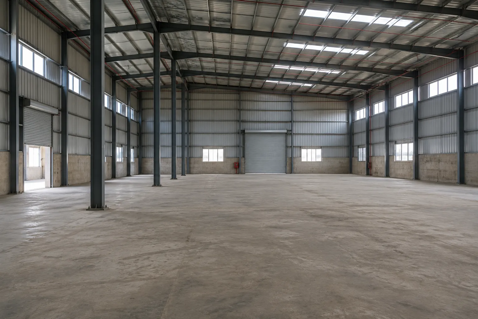 Logistics Warehouse Setup - Before