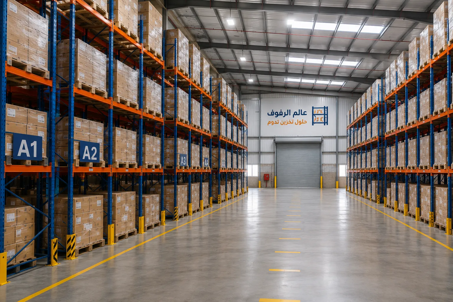 Logistics Warehouse Setup - After